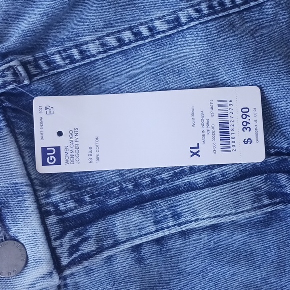 GU new stretch jeans - Picture 3 of 5